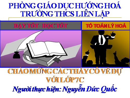 Chương I. §6. Từ vuông góc đến song song