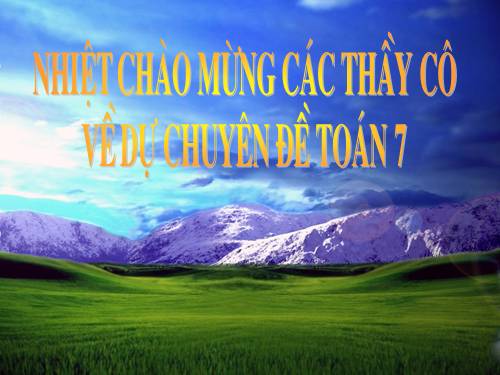 Chương I. §4. Hai đường thẳng song song