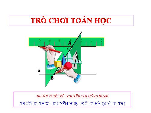 ỈMTÒ CHƠI TOÁN HỌC