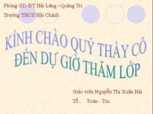 Chương II. §1. Tổng ba góc của một tam giác