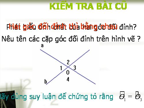 Chương I. §7. Định lí