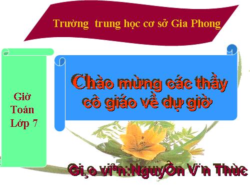 Chương II. §7. Định lí Py-ta-go