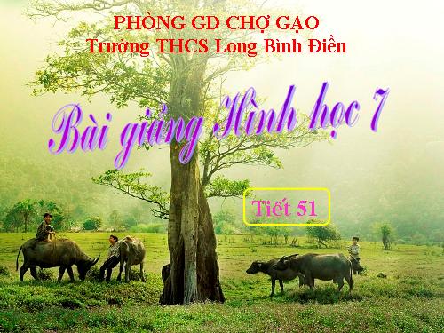 Chương III. §3. Quan hệ giữa ba cạnh của một tam giác. Bất đẳng thức tam giác