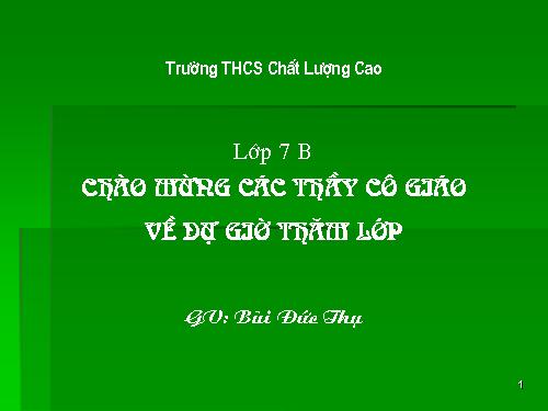 Chương III. §1. Quan hệ giữa góc và cạnh đối diện trong một tam giác