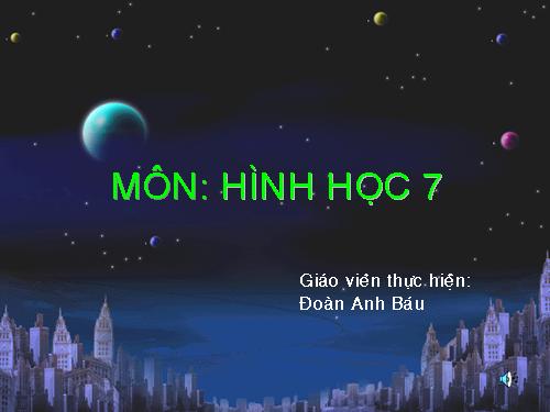 Chương III. §2. Quan hệ giữa đường vuông góc và đường xiên, đường xiên và hình chiếu