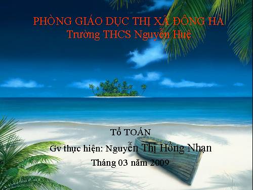 Chương III. §3. Quan hệ giữa ba cạnh của một tam giác. Bất đẳng thức tam giác