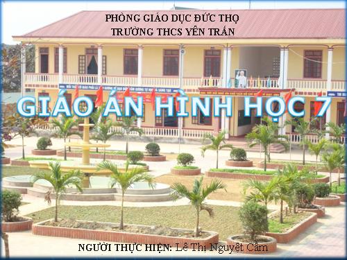 Chương III. §1. Quan hệ giữa góc và cạnh đối diện trong một tam giác