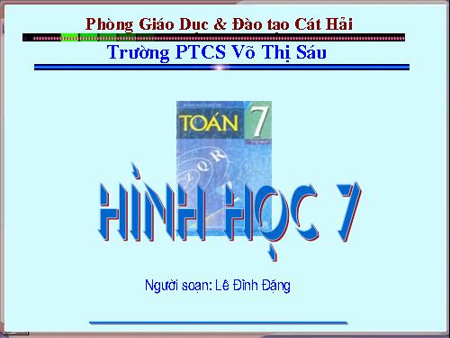 Ôn tập Chương II. Tam giác