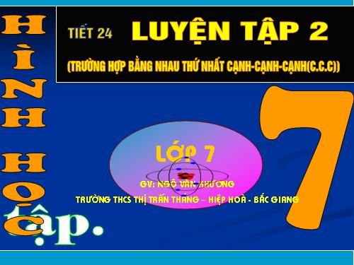 Các bài Luyện tập