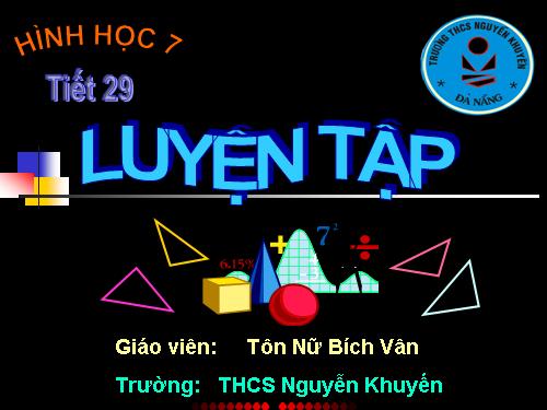 Các bài Luyện tập