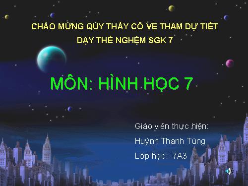 Chương III. §2. Quan hệ giữa đường vuông góc và đường xiên, đường xiên và hình chiếu