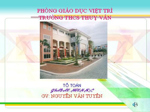 Chương II. §1. Tổng ba góc của một tam giác