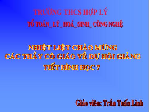 Chương II. §1. Tổng ba góc của một tam giác