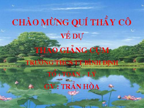 Ôn tập Chương I. Đường thẳng vuông góc. Đường thẳng song song