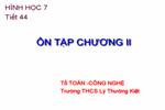 Ôn tập Chương II. Tam giác