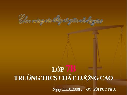 Chương I. §7. Định lí