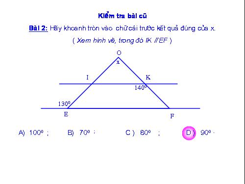 Các bài Luyện tập