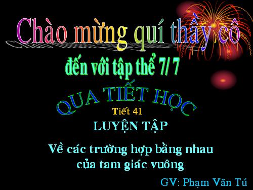 Các bài Luyện tập