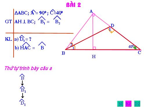 Các bài Luyện tập