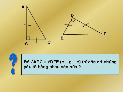 Chương II. §4. Trường hợp bằng nhau thứ hai của tam giác: cạnh-góc-cạnh (c.g.c)