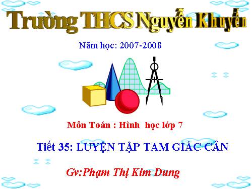 Các bài Luyện tập