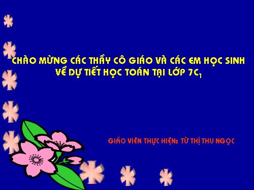 Chương I. §1. Hai góc đối đỉnh