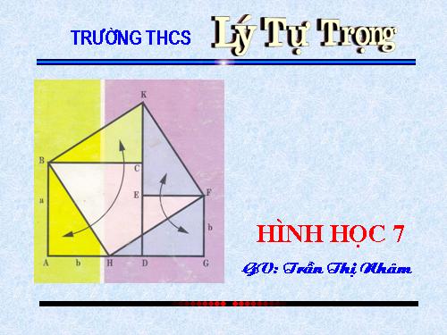 Chương II. §2. Hai tam giác bằng nhau