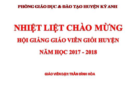 Các bài Luyện tập