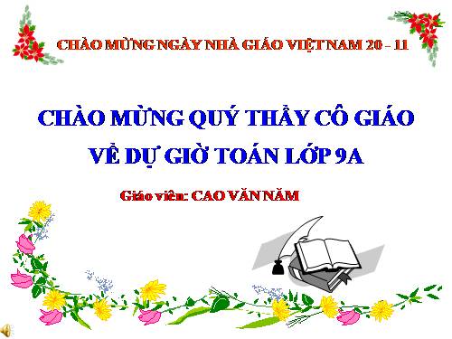 Chương I. §4. Một số hệ thức về cạnh và góc trong tam giác vuông