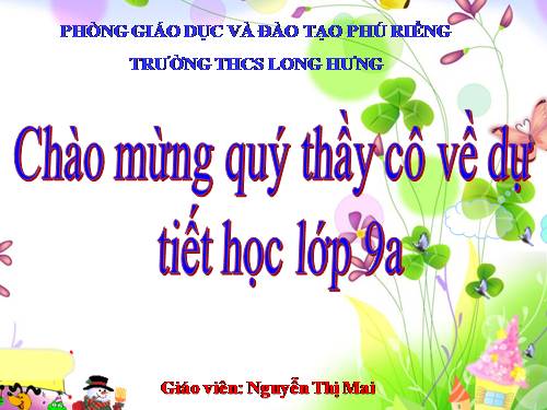 Chương I. §1. Một số hệ thức về cạnh và đường cao trong tam giác vuông