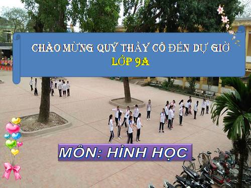 Chương II. §1. Sự xác định đường tròn. Tính chất đối xứng của đường tròn