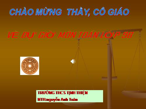 Chương II. §1. Sự xác định đường tròn. Tính chất đối xứng của đường tròn