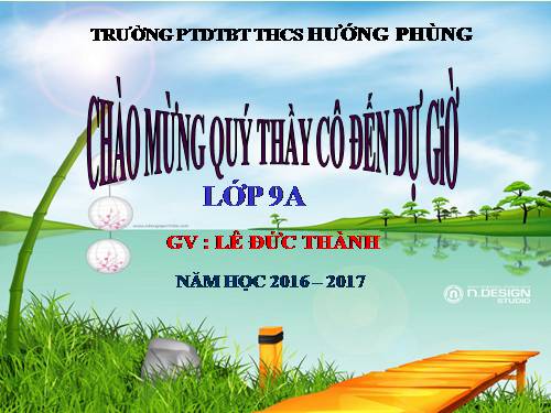 Chương I. §2. Tỉ số lượng giác của góc nhọn