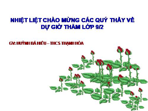 Chương III. §9. Độ dài đường tròn, cung tròn