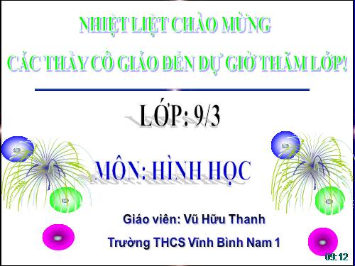 Chương III. §7. Tứ giác nội tiếp