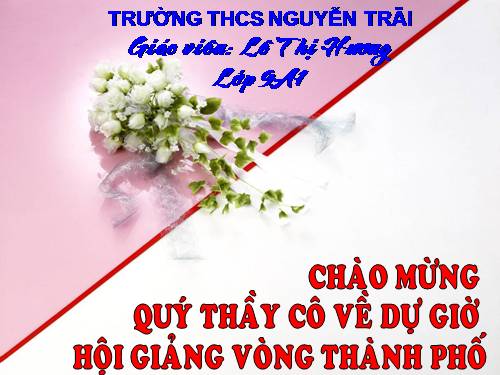 Chương II. §6. Tính chất của hai tiếp tuyến cắt nhau