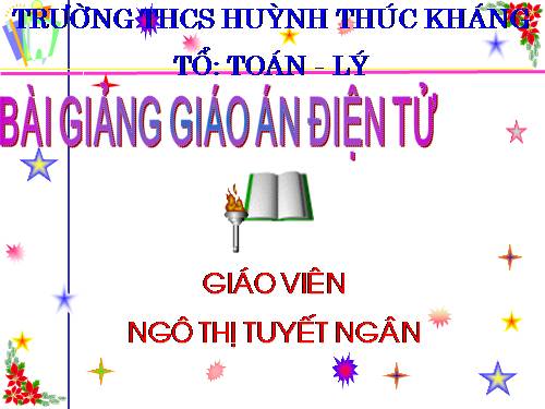 Chương II. §4. Vị trí tương đối của đường thẳng và đường tròn