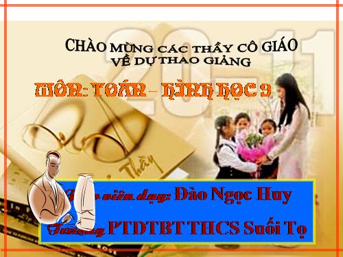 Chương II. §2. Đường kính và dây của đường tròn