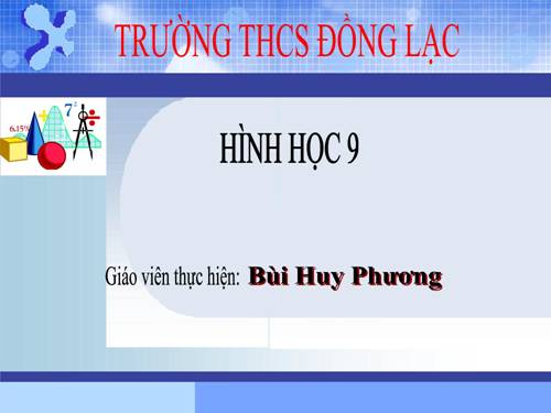 Chương I. §4. Một số hệ thức về cạnh và góc trong tam giác vuông