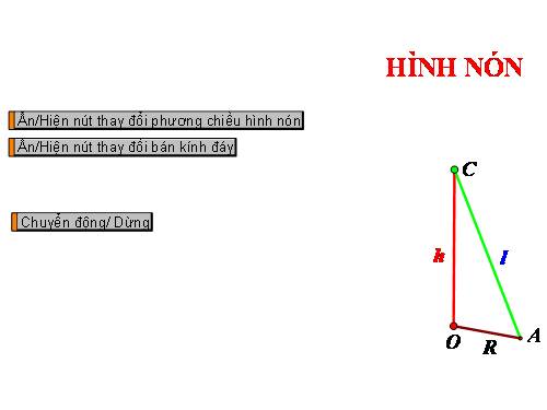 Hình nón chuyển động