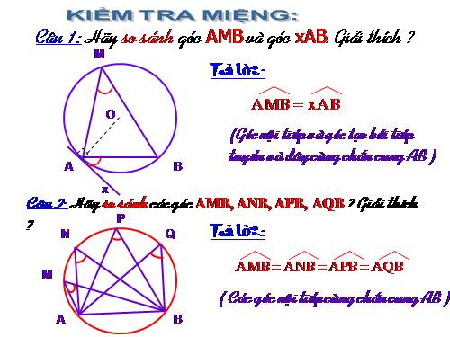 Chương III. §6. Cung chứa góc