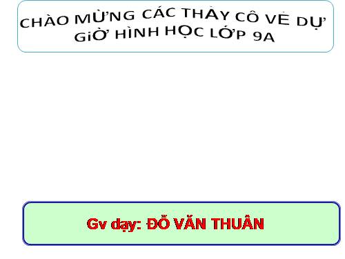 Chương III. §9. Độ dài đường tròn, cung tròn