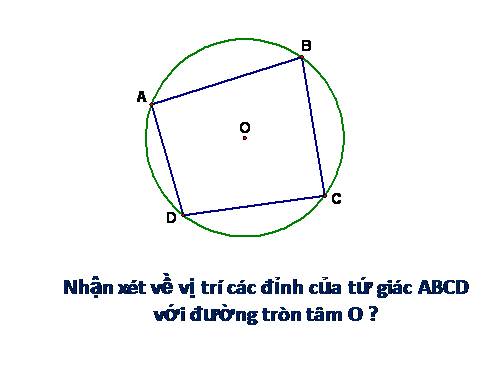 Chương III. §7. Tứ giác nội tiếp