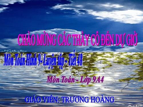 Các bài Luyện tập