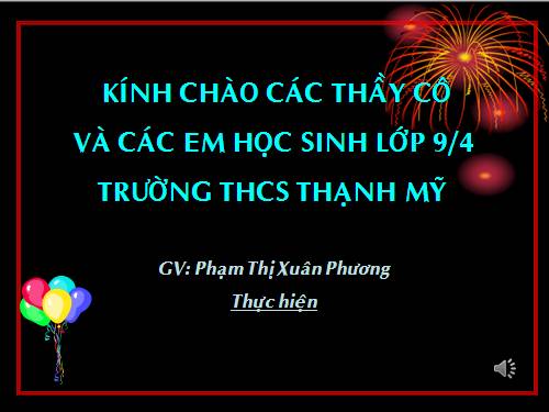 Chương II. §3. Liên hệ giữa dây và khoảng cách từ tâm đến dây