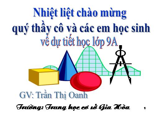 Chương II. §2. Đường kính và dây của đường tròn