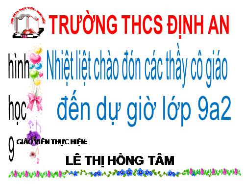 Chương I. §4. Một số hệ thức về cạnh và góc trong tam giác vuông