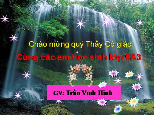 Chương II. §3. Liên hệ giữa dây và khoảng cách từ tâm đến dây