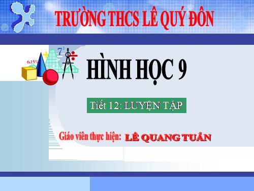 Các bài Luyện tập