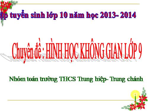 Các bài Luyện tập